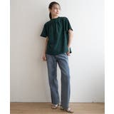 襟フリル2WAY半袖ブラウス | ikka  | 詳細画像4 