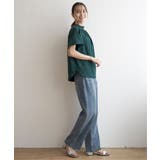 襟フリル2WAY半袖ブラウス | ikka  | 詳細画像5 