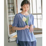 【接触冷感】冷感袖切り替えブラウス | ikka  | 詳細画像3 