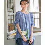 【接触冷感】冷感袖切り替えブラウス | ikka  | 詳細画像4 