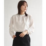 襟フリル2WAYブラウス | ikka  | 詳細画像8 