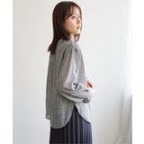 襟フリル2WAYブラウス | ikka  | 詳細画像25 