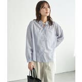 襟フリルリボン2WAYブラウス | ikka  | 詳細画像13 