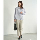 襟フリルリボン2WAYブラウス | ikka  | 詳細画像14 