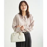 襟フリルリボン2WAYブラウス | ikka  | 詳細画像16 