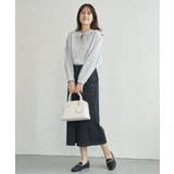 襟フリルリボン2WAYブラウス | ikka  | 詳細画像3 