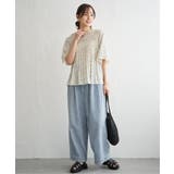 マジョリカ3段プリーツブラウス | ikka  | 詳細画像10 