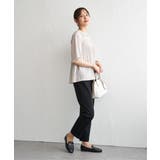 マジョリカ3段プリーツブラウス | ikka  | 詳細画像18 