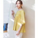 マジョリカ3段プリーツブラウス | ikka  | 詳細画像3 