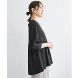 サッカーペプラムブラウス | ikka  | 詳細画像6 