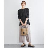 サッカーペプラムブラウス | ikka  | 詳細画像9 