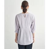 サッカーペプラムブラウス | ikka  | 詳細画像17 