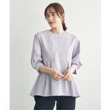 サッカーペプラムブラウス | ikka  | 詳細画像2 