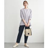 サッカーペプラムブラウス | ikka  | 詳細画像4 