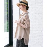 【お得だ値】シア刺繍シャツタンクアンサンブル【2点セット】 | ikka  | 詳細画像6 