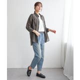 【お得だ値】シア刺繍シャツタンクアンサンブル【2点セット】 | ikka  | 詳細画像9 