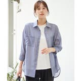 【お得だ値】シア刺繍シャツタンクアンサンブル【2点セット】 | ikka  | 詳細画像10 