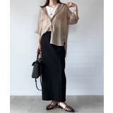 【お得だ値】シア刺繍シャツタンクアンサンブル【2点セット】 | ikka  | 詳細画像4 