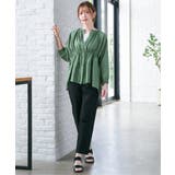 【お得だ値】シアシャーリングブラウスアンサンブル【2点セット】 | ikka  | 詳細画像6 