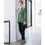 【お得だ値】シアシャーリングブラウスアンサンブル【2点セット】 | ikka  | 詳細画像7 