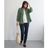 【お得だ値】シアシャーリングブラウスアンサンブル【2点セット】 | ikka  | 詳細画像9 