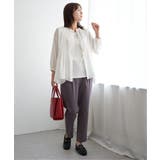 【お得だ値】シアシャーリングブラウスアンサンブル【2点セット】 | ikka  | 詳細画像13 