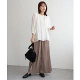 【お得だ値】シアシャーリングブラウスアンサンブル【2点セット】 | ikka  | 詳細画像14 