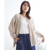 【お得だ値】シアシャーリングブラウスアンサンブル【2点セット】 | ikka  | 詳細画像19 