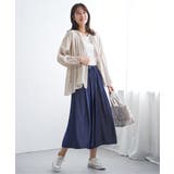 【お得だ値】シアシャーリングブラウスアンサンブル【2点セット】 | ikka  | 詳細画像21 