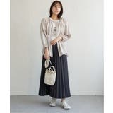 【お得だ値】シアシャーリングブラウスアンサンブル【2点セット】 | ikka  | 詳細画像22 