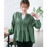 【お得だ値】シアシャーリングブラウスアンサンブル【2点セット】 | ikka  | 詳細画像3 