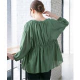 【お得だ値】シアシャーリングブラウスアンサンブル【2点セット】 | ikka  | 詳細画像5 