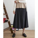 ブラック | スエードライクタックスカーチョ | ikka