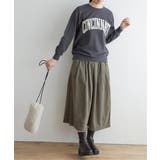 スエードライクタックスカーチョ | ikka  | 詳細画像14