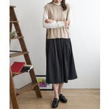 スエードライクタックスカーチョ | ikka  | 詳細画像2