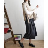 スエードライクタックスカーチョ | ikka  | 詳細画像3