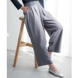 フロントタックワイドパンツ | ikka | 詳細画像8