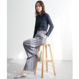 フロントタックワイドパンツ | ikka | 詳細画像9