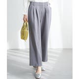 フロントタックワイドパンツ | ikka | 詳細画像10