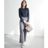 フロントタックワイドパンツ | ikka | 詳細画像13