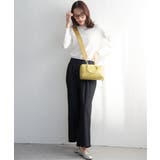 フロントタックワイドパンツ | ikka | 詳細画像16