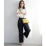 フロントタックワイドパンツ | ikka | 詳細画像18