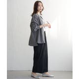 フロントタックワイドパンツ | ikka | 詳細画像20