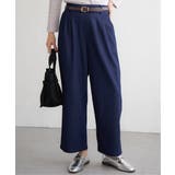 フロントタックワイドパンツ | ikka | 詳細画像21