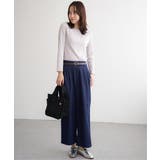 フロントタックワイドパンツ | ikka | 詳細画像23