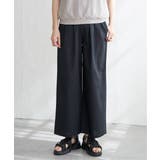 麻混ベルト付きイージーパンツ | ikka  | 詳細画像27 