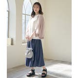 【雑誌InRed6月号掲載】コットンボリュームペチ付きスカーチョ【親子コーデ】 | ikka  | 詳細画像3 