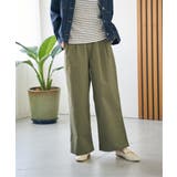 デニム／チノワイドパンツ | ikka  | 詳細画像6 