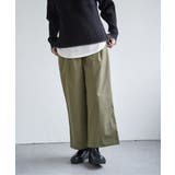 デニム／チノワイドパンツ | ikka  | 詳細画像8 