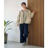 デニム／チノワイドパンツ | ikka  | 詳細画像17 